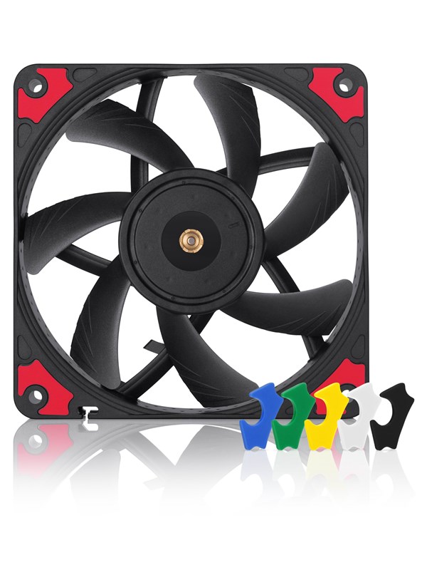 Noctua NF-A12x15 PWM CH.BK.S 120 mm Kotelotuuletin - Musta, 15 mm
