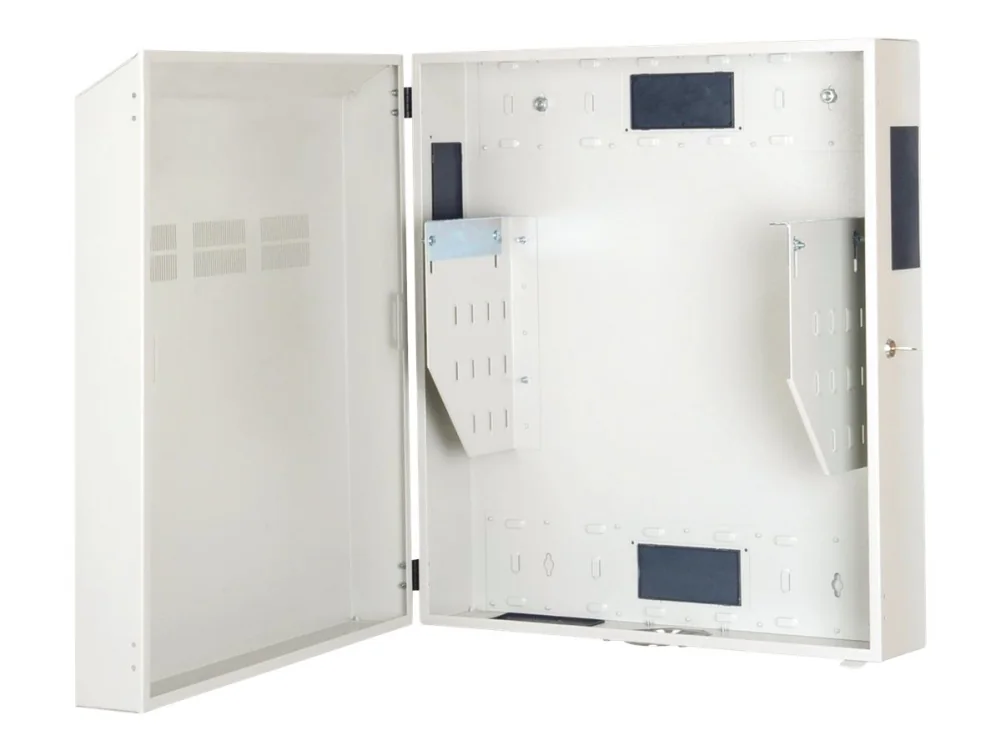 DIGITUS Professional DN-19 WM-V4U-SL - Kotelo - seinään asennettava - vaaleanharmaa, RAL 7035 - 4U - 19