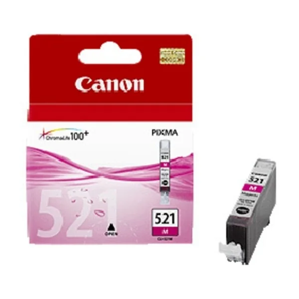 Canon CLI-521M -mustekasetti, 9 ml, magenta