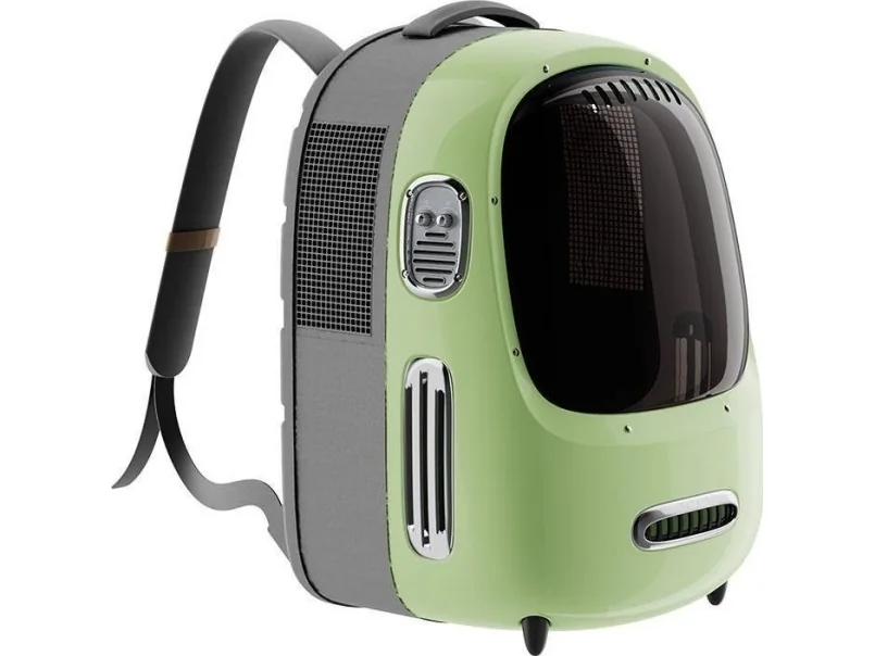 PetKit Lemmikkieläinten matkarepussa PetKit Breezy 2 (vihreä)
