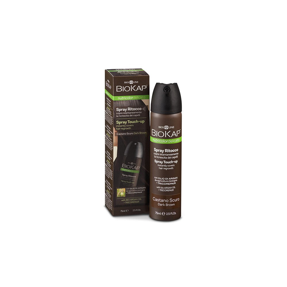 Biokap Nutricolor Delicato -korostussuihke - Tummanruskea - 75 ml