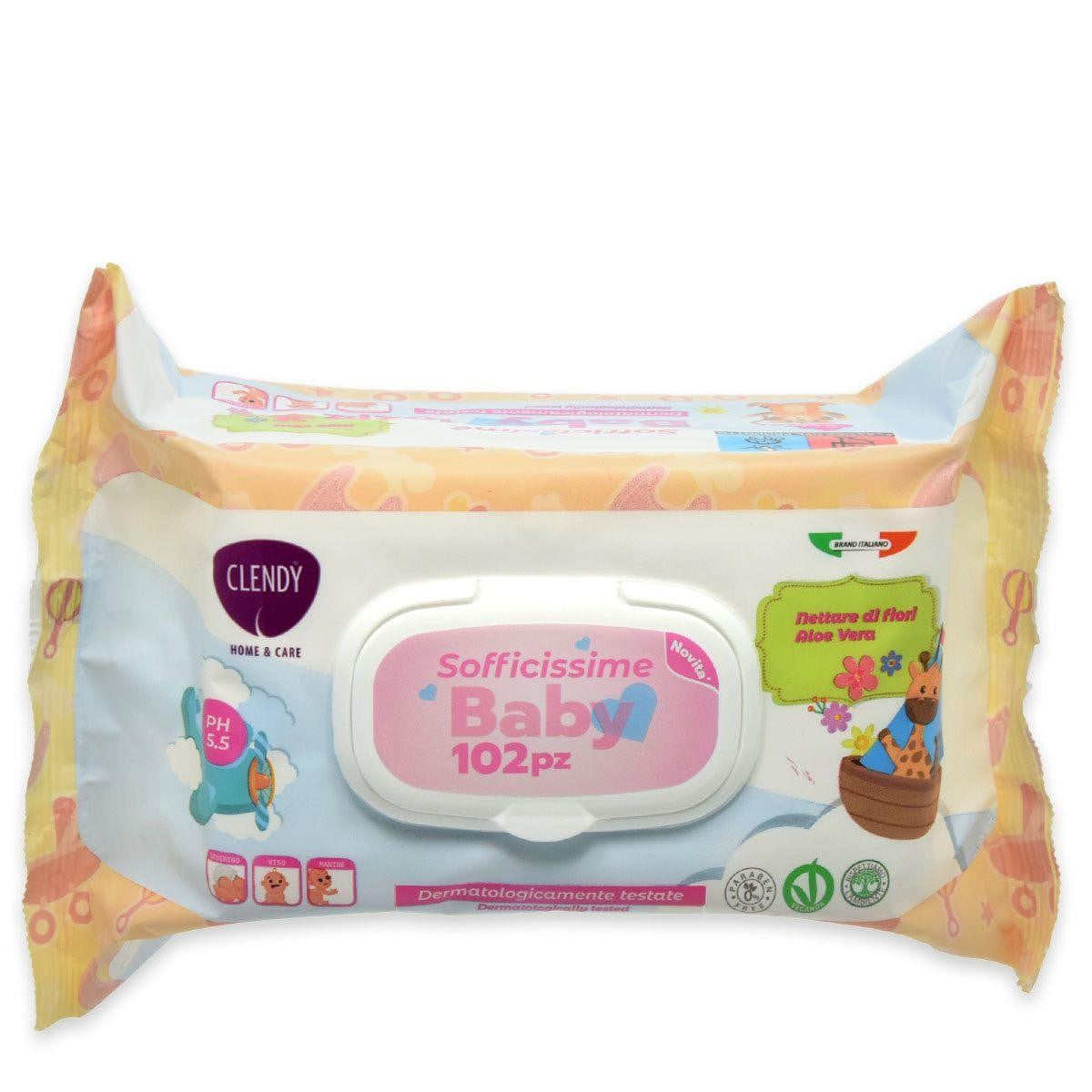 Clendy erittäin pehmeät baby 102 kpl