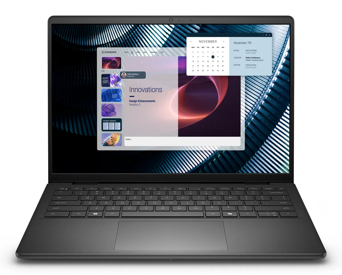 Dell Pro 14 Essential PV14250 14.0" Core 7 150U, 16 Gt, 512 Gt, Win 11 Pro -kannettava, musta