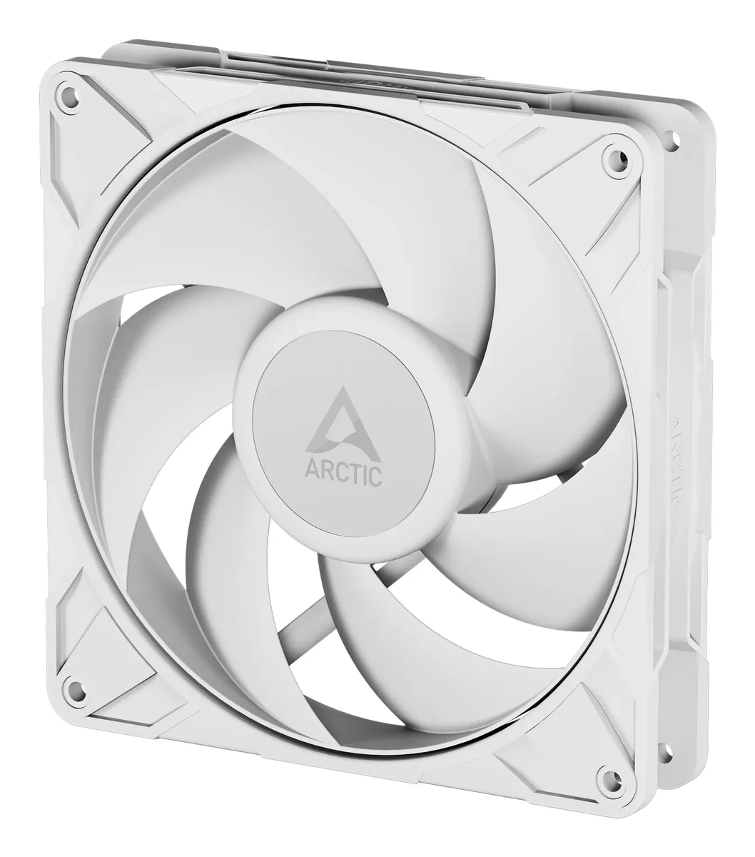 Arctic P14 Pro PST (White) - Kotelotuuletin - 140mm - Valkoinen mustilla siivillä