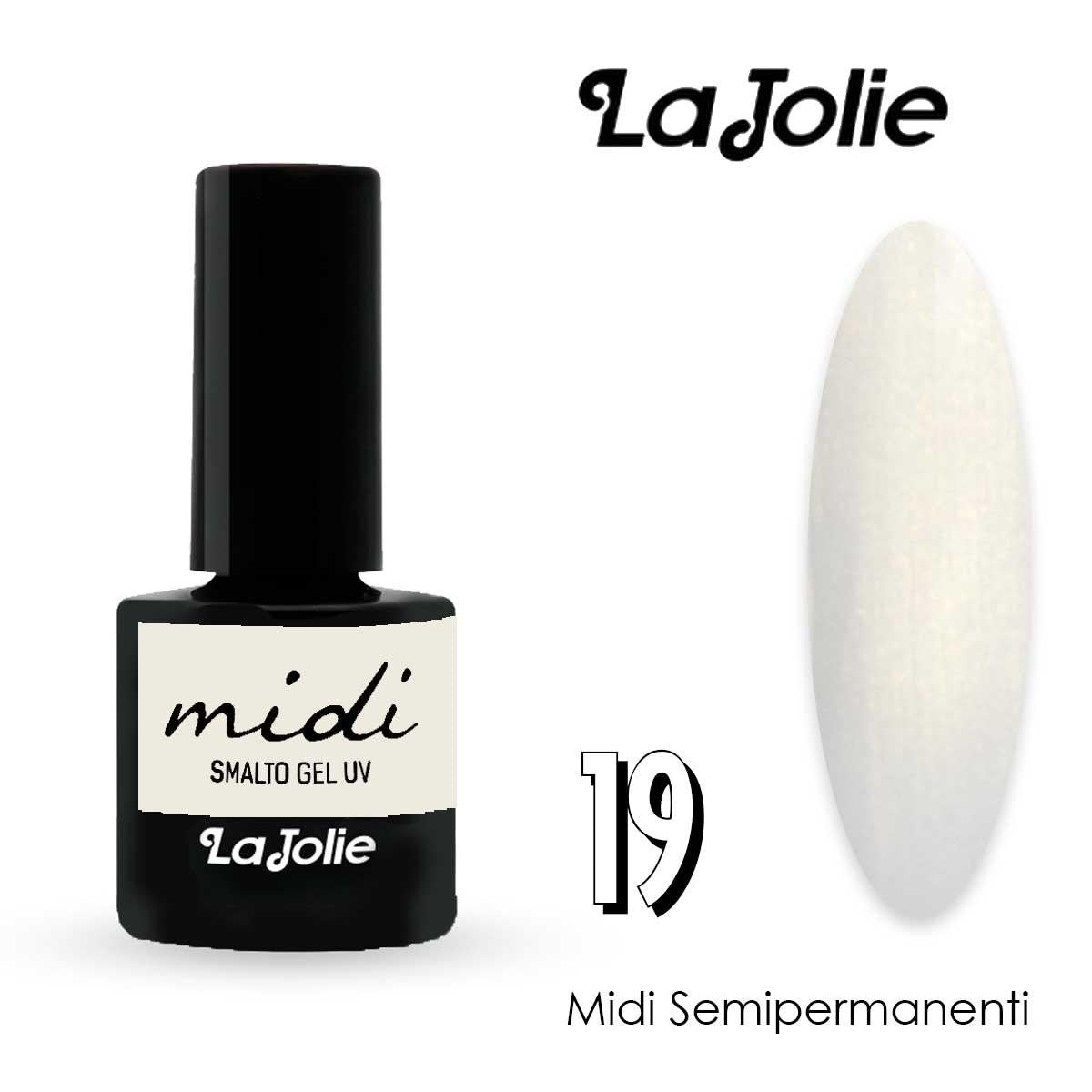 La jolie semi-permanent 7 ml nro 19