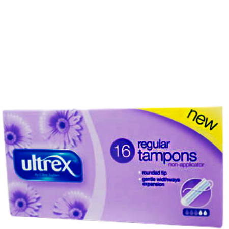 Ultrex Regular Tamponit - 16 kpl