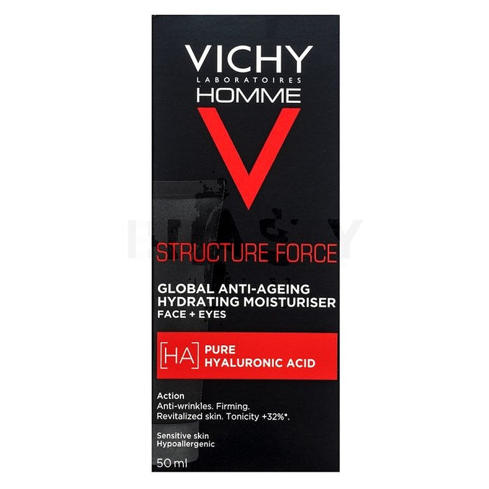 Vichy Miesten Structure Strength Kasvovoide Päivähoito Kosteuttava Anti-Age 50 ml