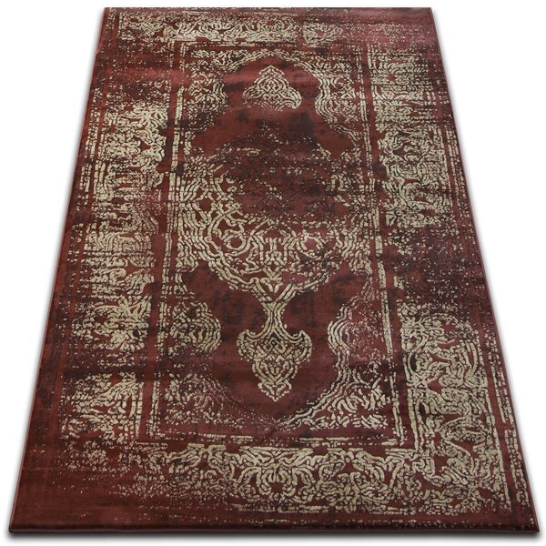 Matot Rugsx Matto DROP JASMINE 456 Rust/tumma beige 133x190 cm 133x190 cm