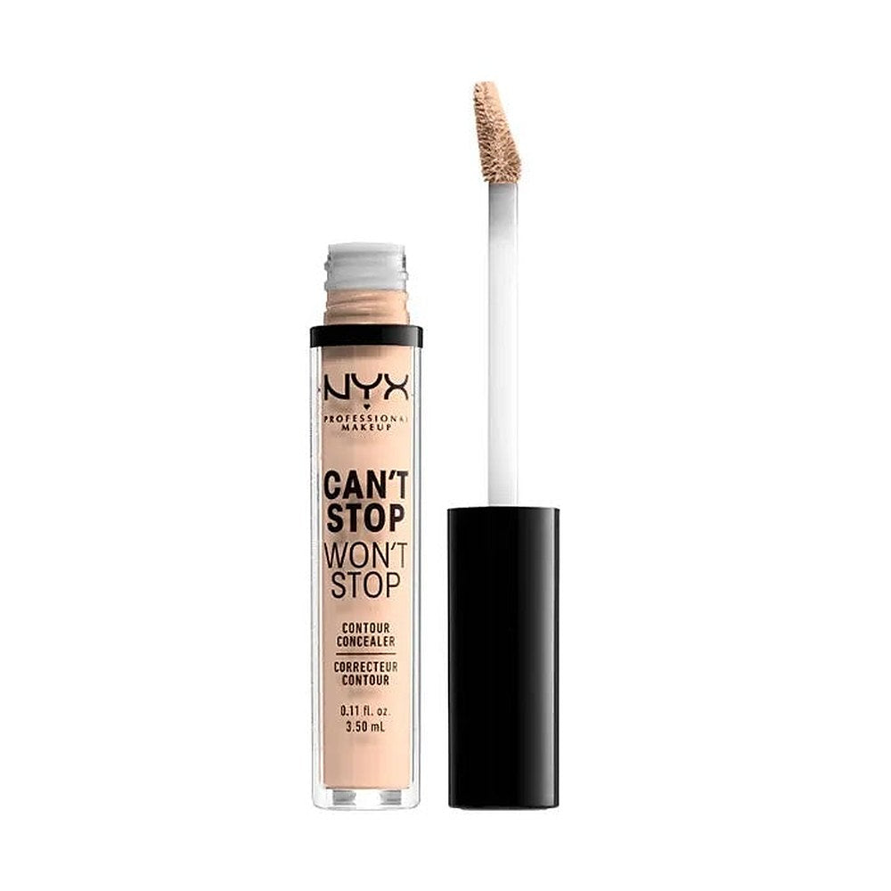 Nyx Ei voi Stop Tapa Stop Täysi peittävä peitevoide Light Ivory 3,5 ml