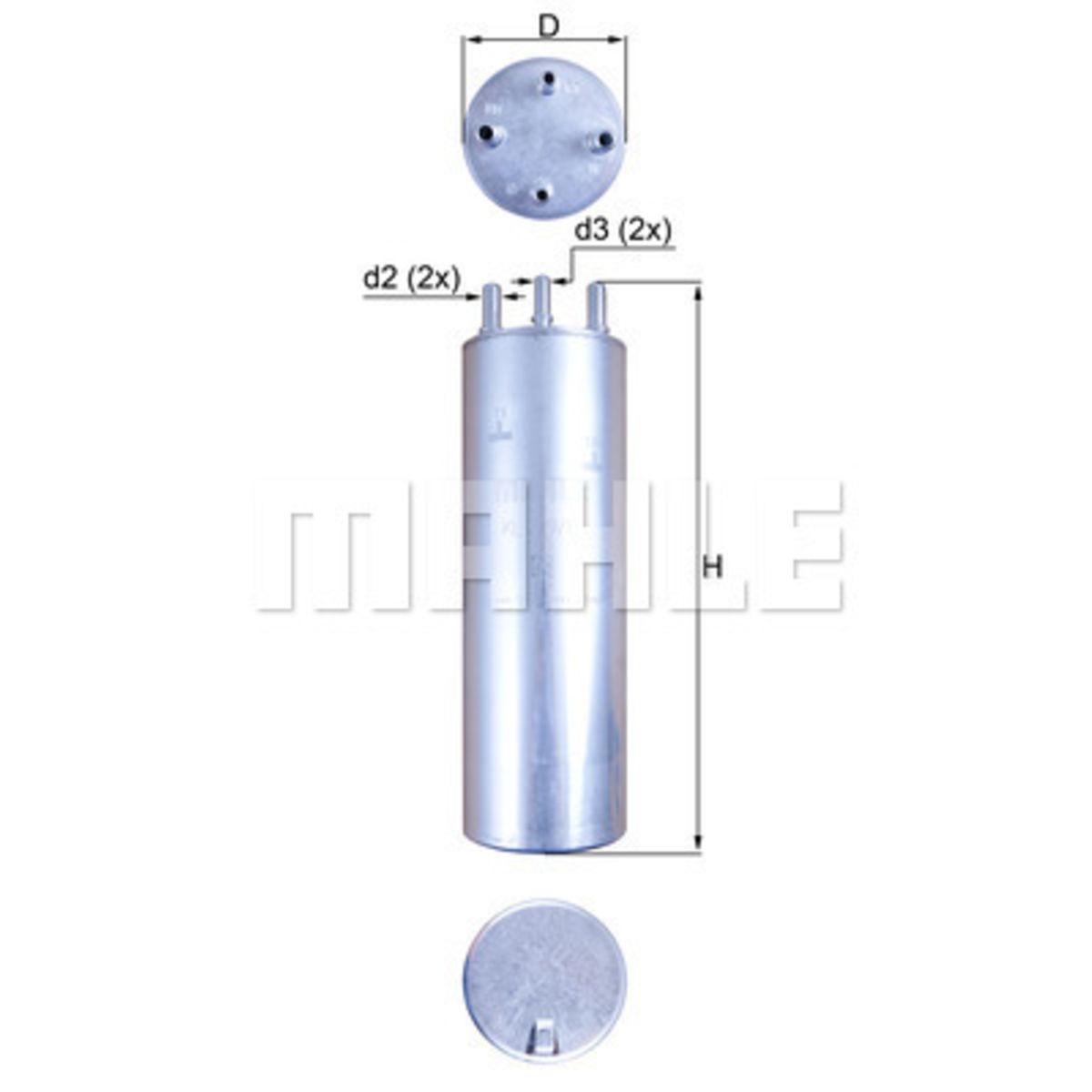 Polttoainesuodatin MAHLE KL 229/11