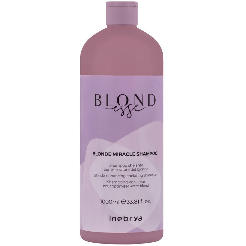 Inebrya Blondesse Blonde Miracle -shampoo vaaleille hiuksille - 1000ml