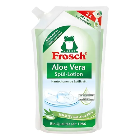 Frosch Aloe Vera Astianpesuaine Täyttöpussi – 800ml