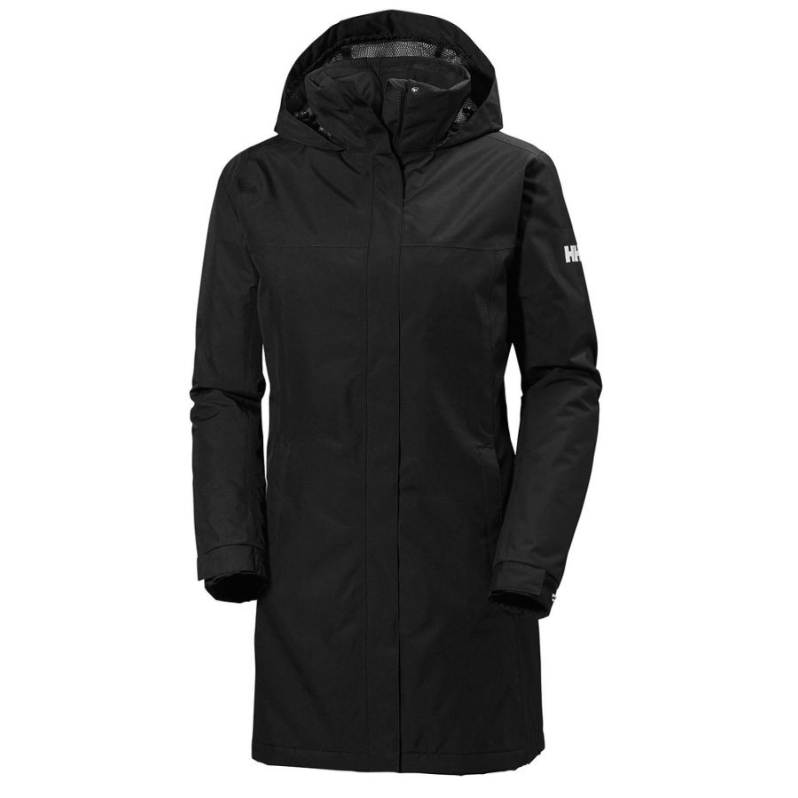 Helly Hansen Aden Long Insulated sadetakki, musta