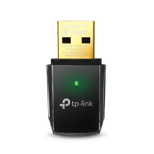 TP-Link Archer T2U V3 - WLAN-sovitin, Musta