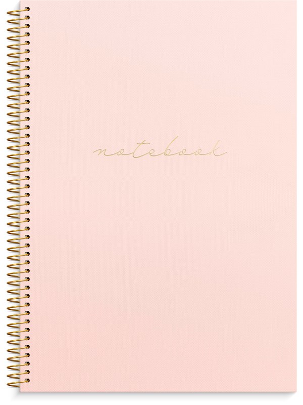 Burde Notebook A4 pink