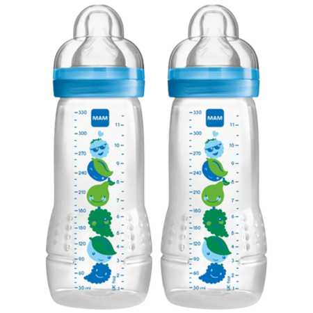 MAM Easy Active tuttipullo 4+ kk - 330 ml (2 kpl)