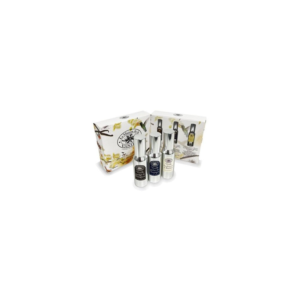 Maison de la vanille Discovery Set Vanilles des Origines Eau de Toilette Unisex 3x 30 ml