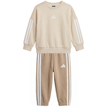ADIDAS SPORTSWEAR Treenipuku 'Essentials' kerma / vaaleanruskea / valkoinen