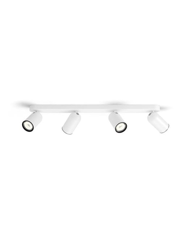 Philips myLiving Pongee kohdevalaisin 4x, Pinta-asennettavat spottivalot, GU10, 4 lamppu(a), LED, 220-240 V, Valkoinen