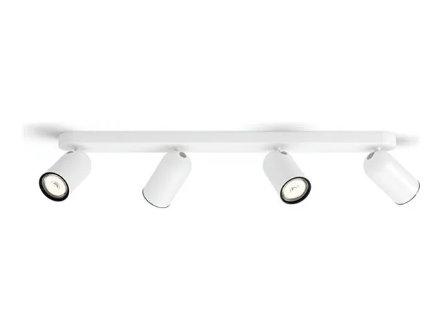 Philips myLiving Pongee kohdevalaisin 4x, Pinta-asennettavat spottivalot, GU10, 4 lamppu(a), LED, 220-240 V, Valkoinen