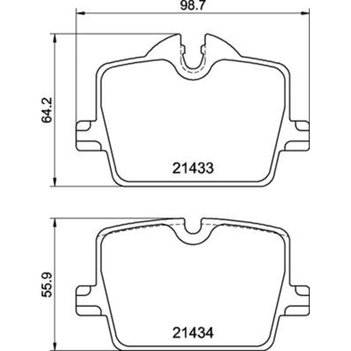 Jarrupalat, levyjarru BREMBO P 06 114