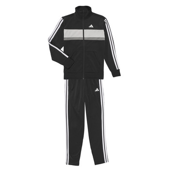 ADIDAS SPORTSWEAR Treenipuku 'Seasonal Essentials Tiberio' harmaa / musta / valkoinen