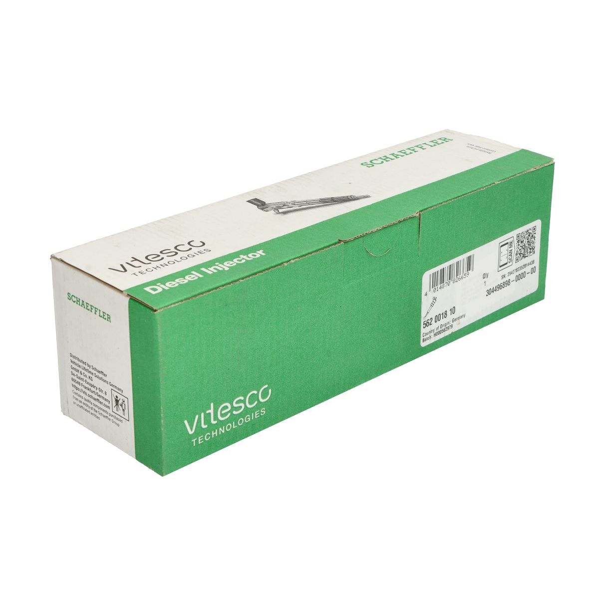 Ruiskutusventtiili Schaeffler Vitesco 562 0018 10