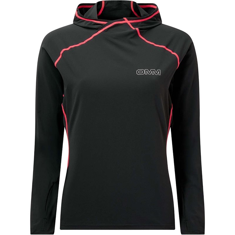 OMM Breeze Hood W Black/Pink - S