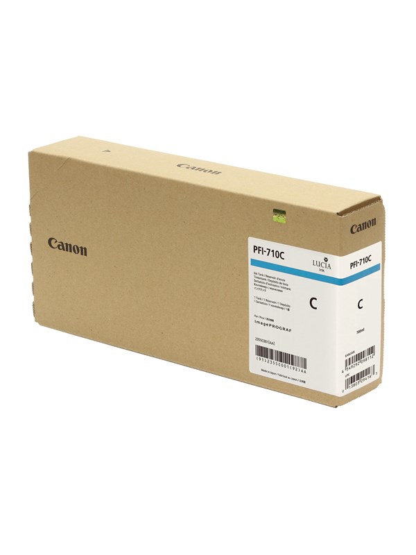 Canon Muste Syaani Pfi-710 700ml - Tx-2000/3000/4000