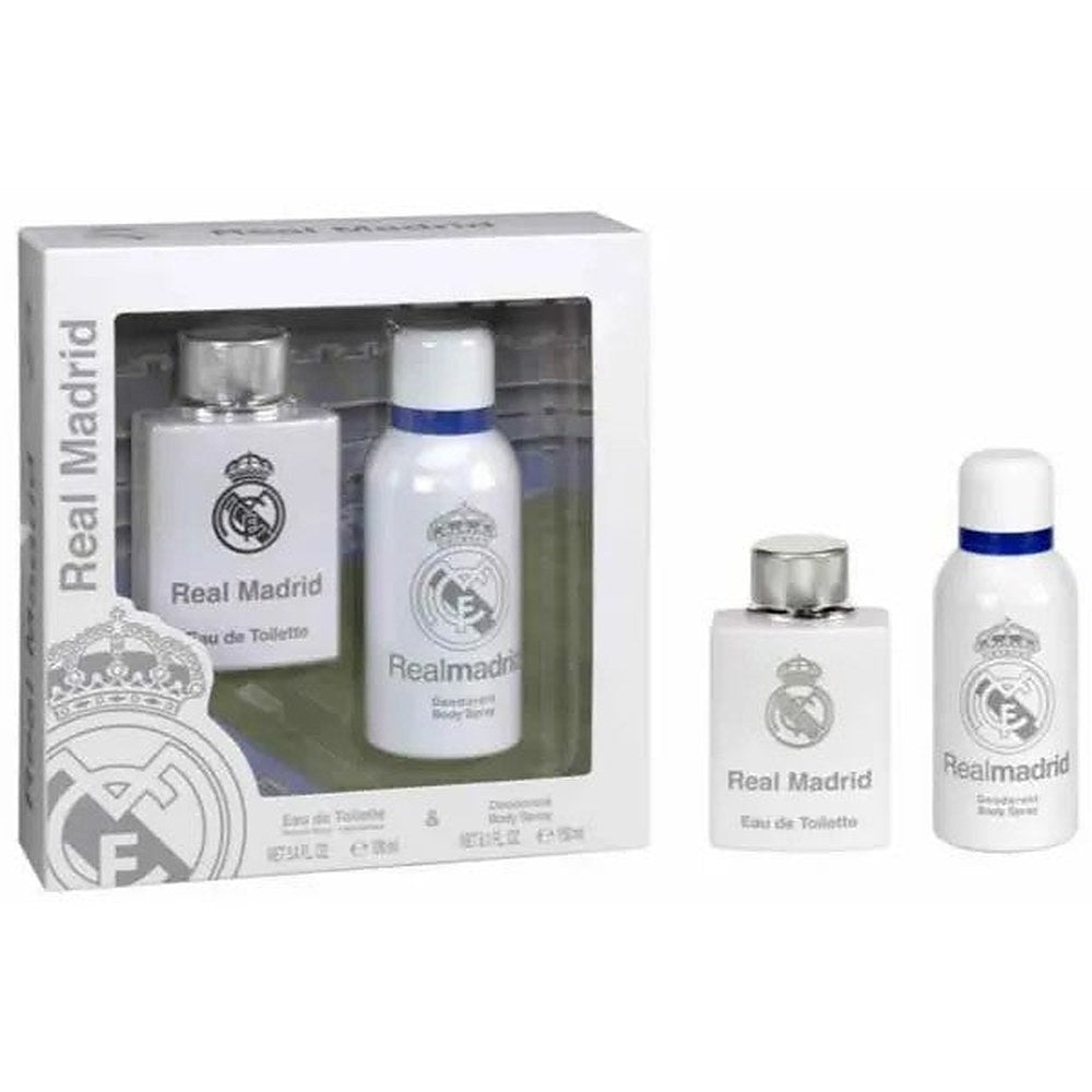 Real Madrid Eau De Toilette Spray 100 ml 2 kpl