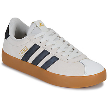 ADIDAS SPORTSWEAR Matalavartiset tennarit 'VL Court 3.0' ruskea / musta / villanvalkoinen