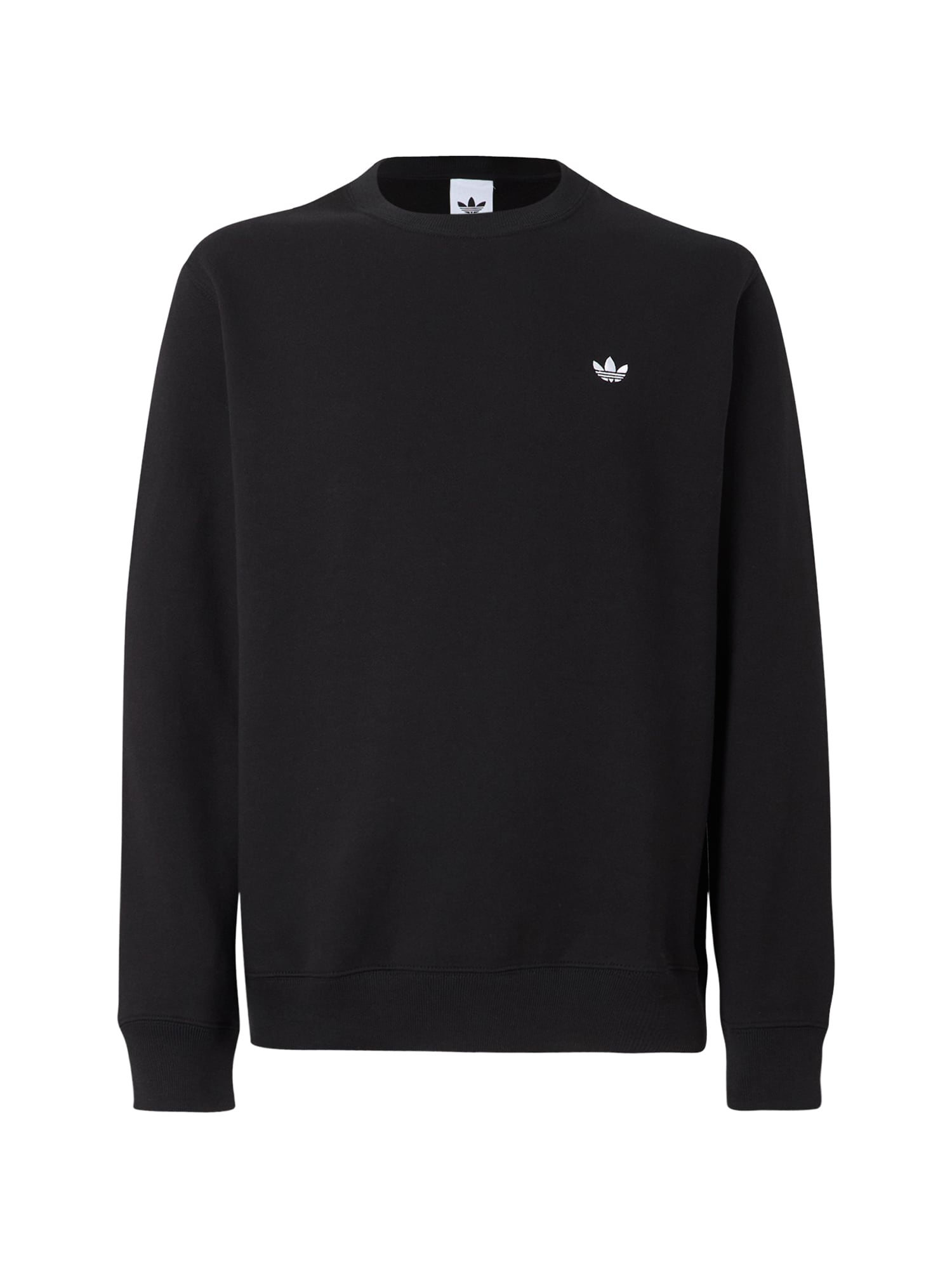 ADIDAS ORIGINALS Collegepaita 'Trefoil Essentials' musta / valkoinen