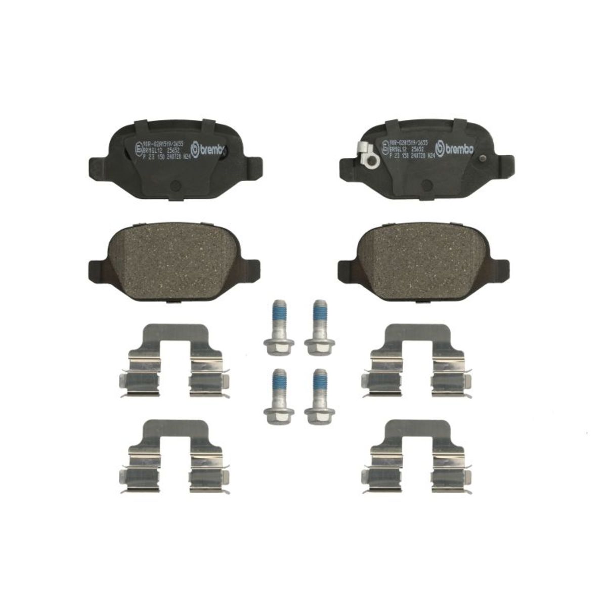 Jarrupalat, levyjarru BREMBO P 23 150
