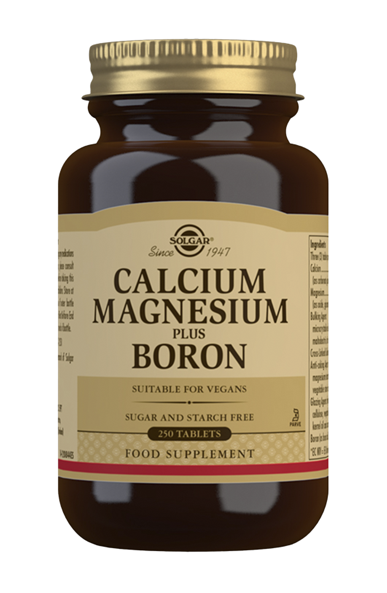 Solgar Kalsium-magnesium-boori tabl