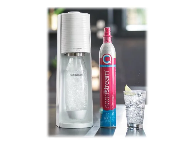SodaStream Terra, Valkoinen, 134 mm, 198 mm, 430 mm, 198 mm, 198 mm