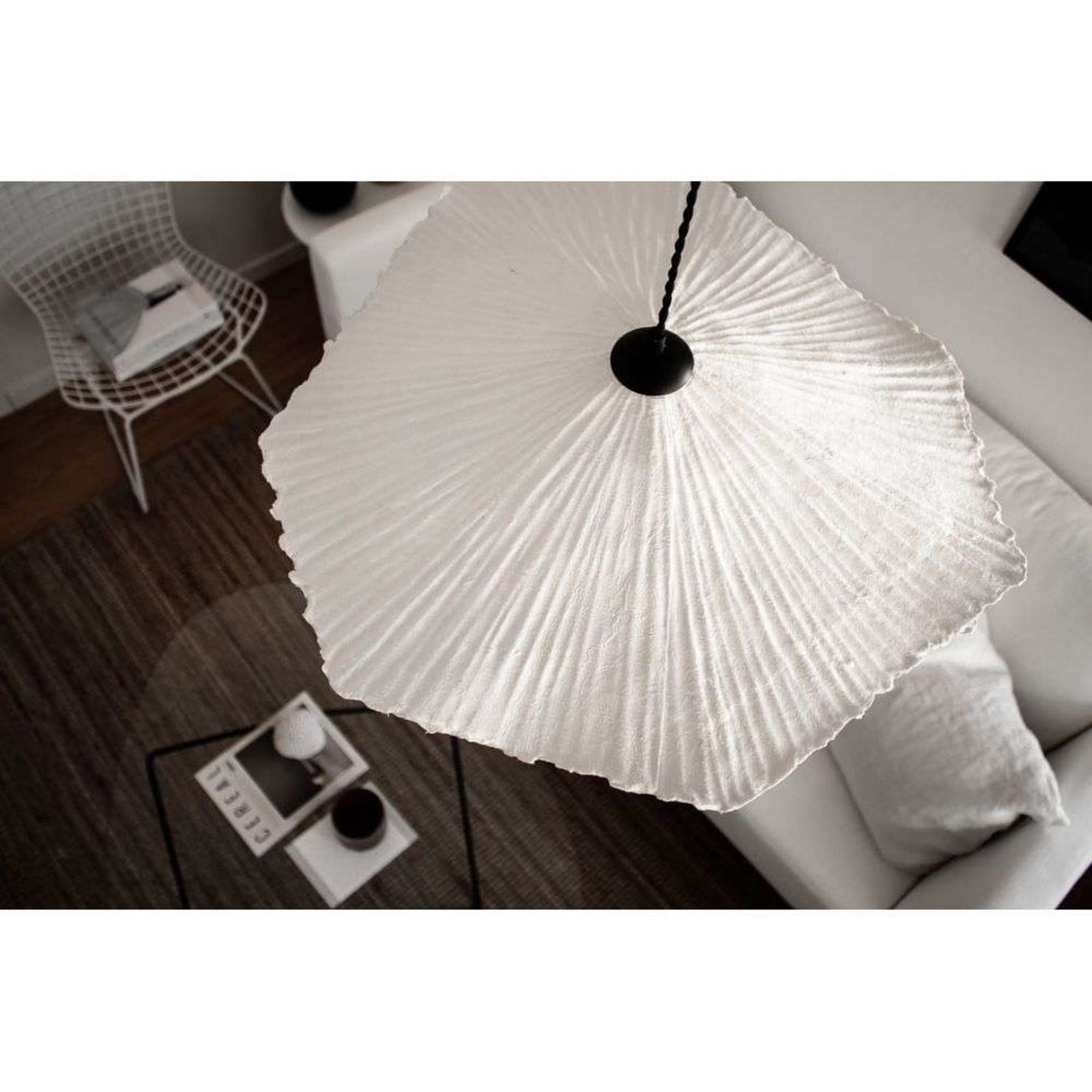 Tropez 60 Riippuvalaisin Beige - Globen Lighting - Ruokailutila - Paperi / pahvi