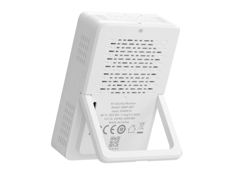 Sonoff AirGuard CO2 SAWF-08P Wifi temperatūros drėgmės ir CO2 sensorius, palaiko Materia
