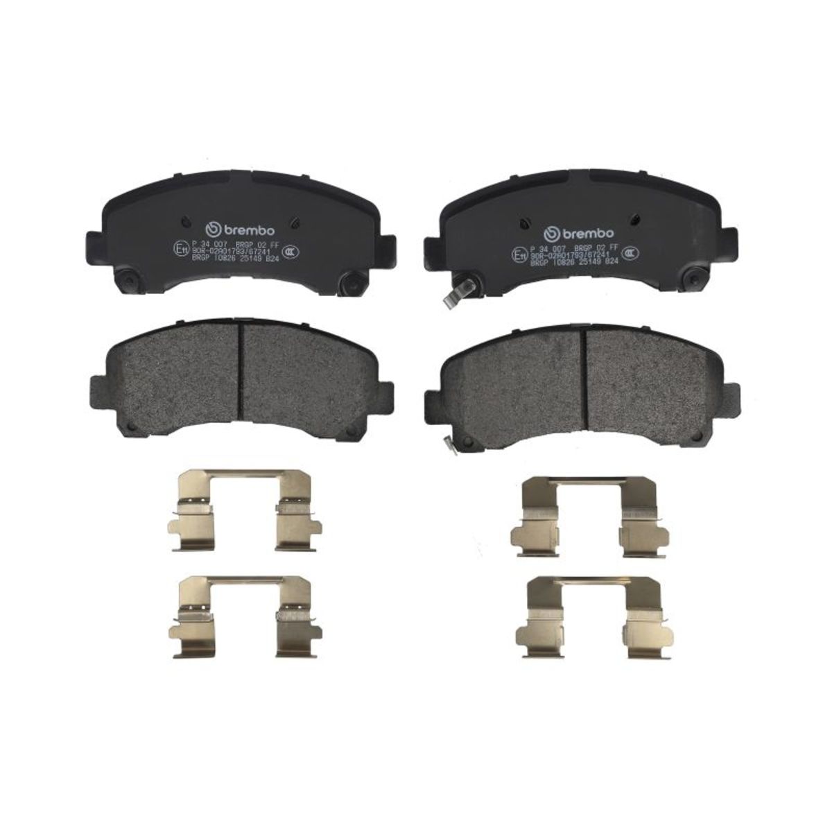 Jarrupalat, levyjarru BREMBO P 34 007