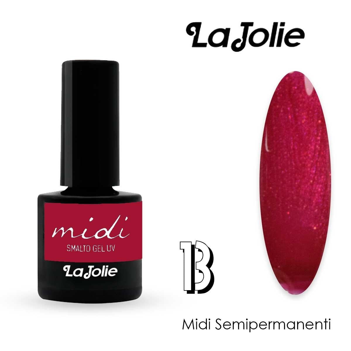 La jolie semi-permanent 7 ml nro 13