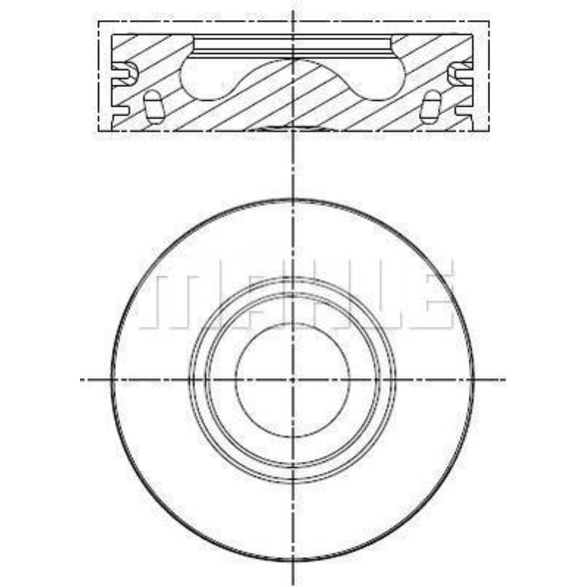 Männät MAHLE 013 PI 00136 002