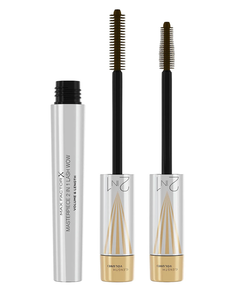 Max Factor Masterpiece 2in1 Lash Wow Black Brown - 7 ml