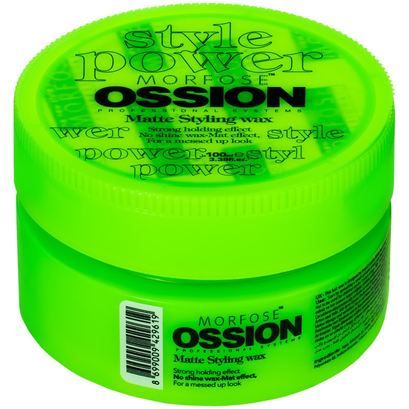 Morfose Ossion Matte Styling Wax 100ml