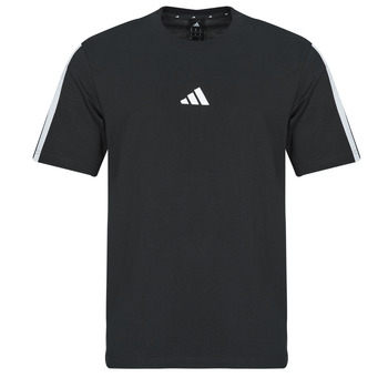 ADIDAS SPORTSWEAR Toiminnallinen paita 'Essentials 3' musta / valkoinen
