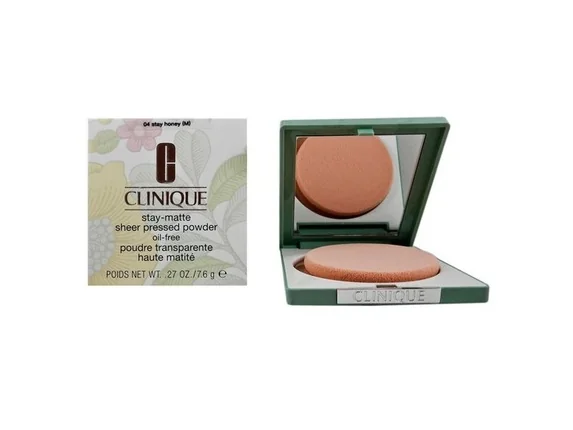 Clinique Stay Matte Sheer Pressed Powder 04 Honey 7,6 g