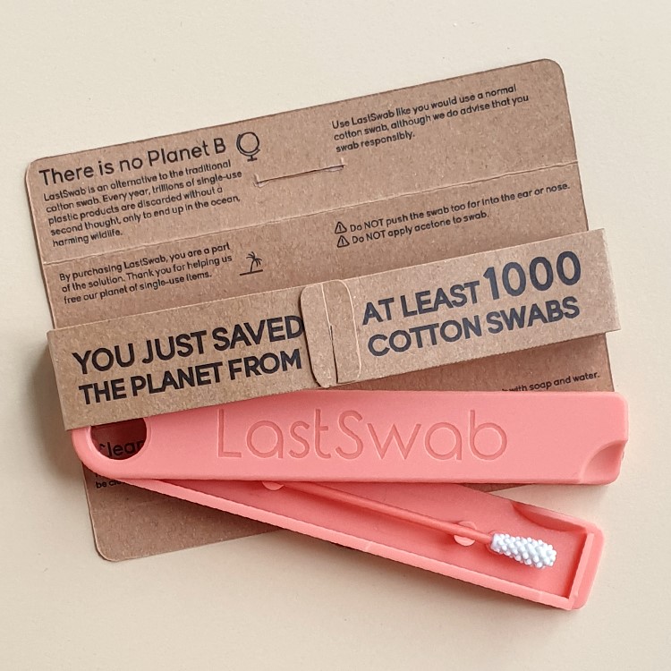 LastSwab Basic uudelleenkäytettävät vanupuikot, Oranssi