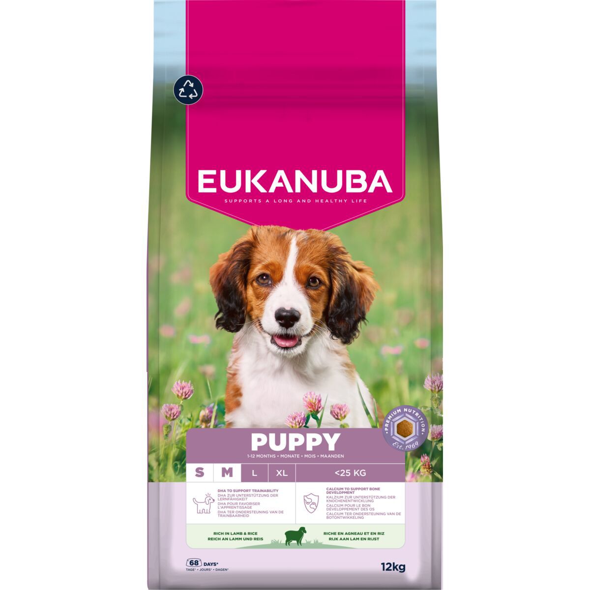 Eukanuba Puppy&Jr SMB Lamb&Rice 2 x 12kg
