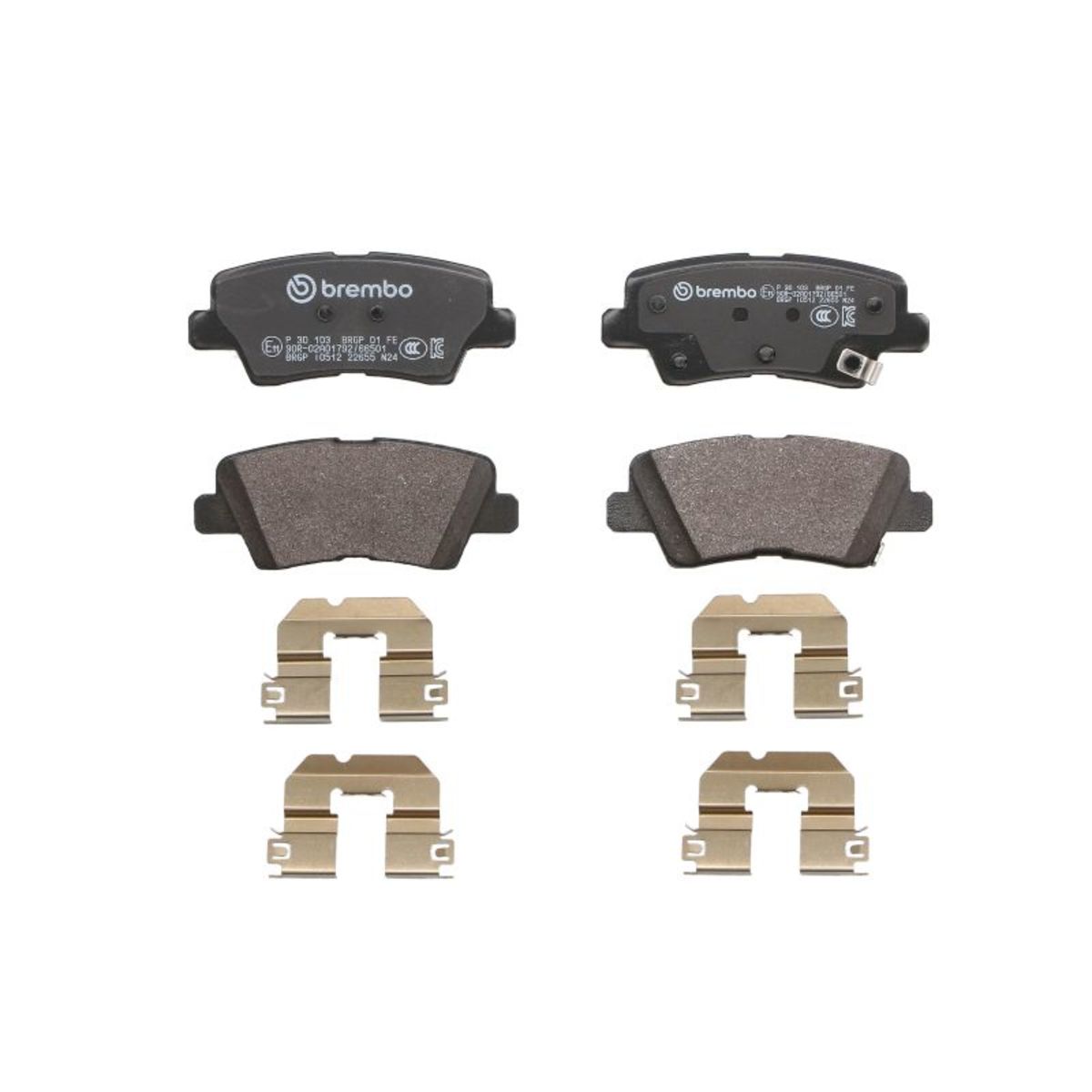 Jarrupalat, levyjarru BREMBO P 30 103