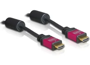 Delock HDMI 1.3b 5 metriä - HDMI-kaapeli, musta
