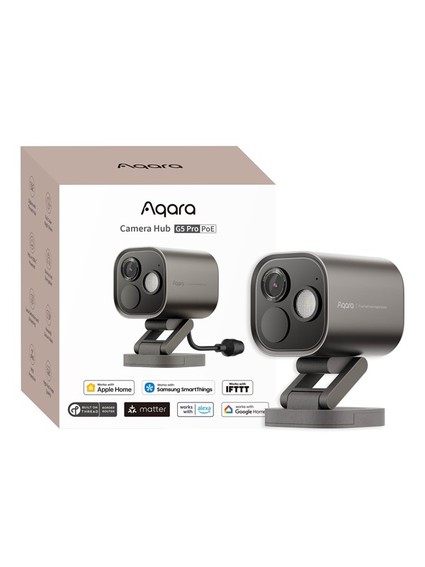 Aqara Camera Hub G5 Pro PoE Shadow Gray