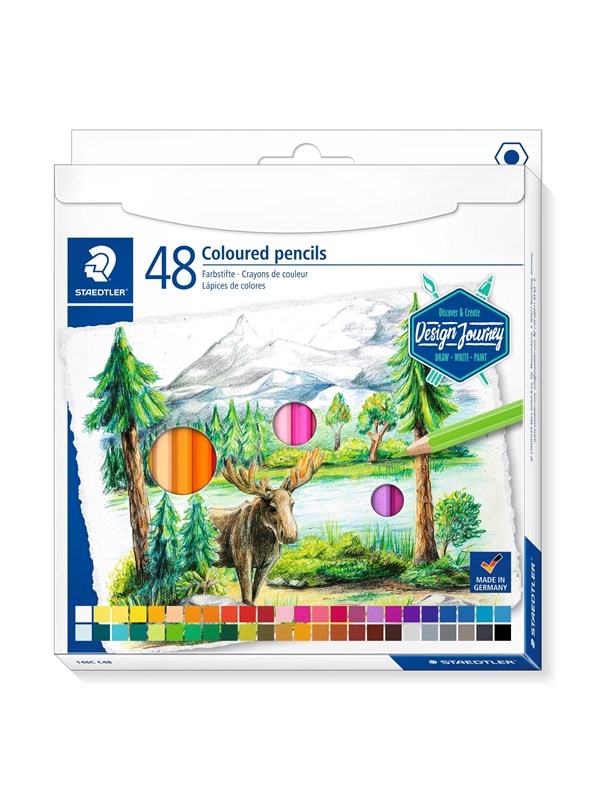 Staedtler Coloured pencil 48pcs 100% PEFC